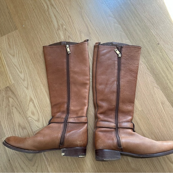 TORY BURCH Brown Amanda Riding Boot - Picture 9 of 10